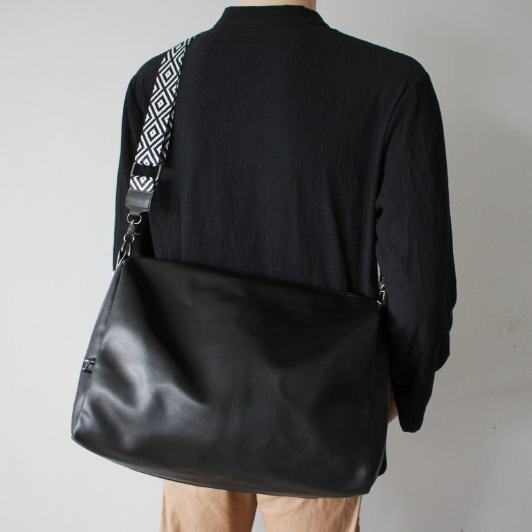 Large capacity PU shoulder bag or2315 - ORUN