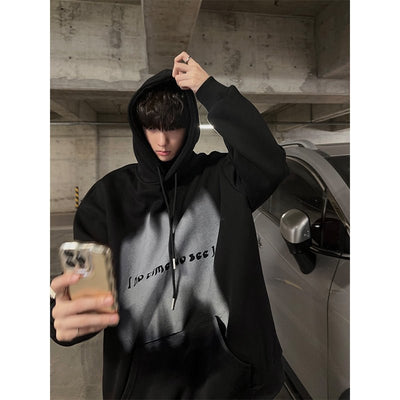 Long -sleeved print hoodie or2374 - ORUN