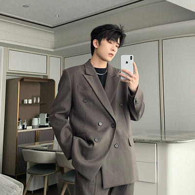 Loose suit jacket pants or2358 - ORUN