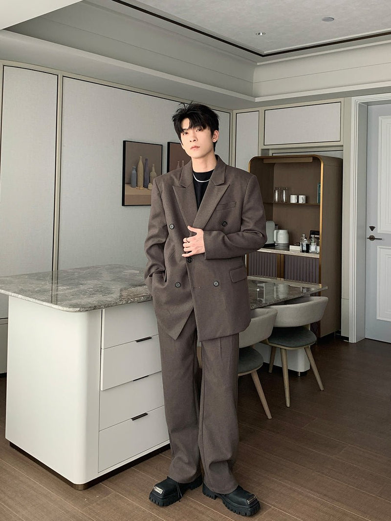 Loose suit jacket pants or2358 - ORUN