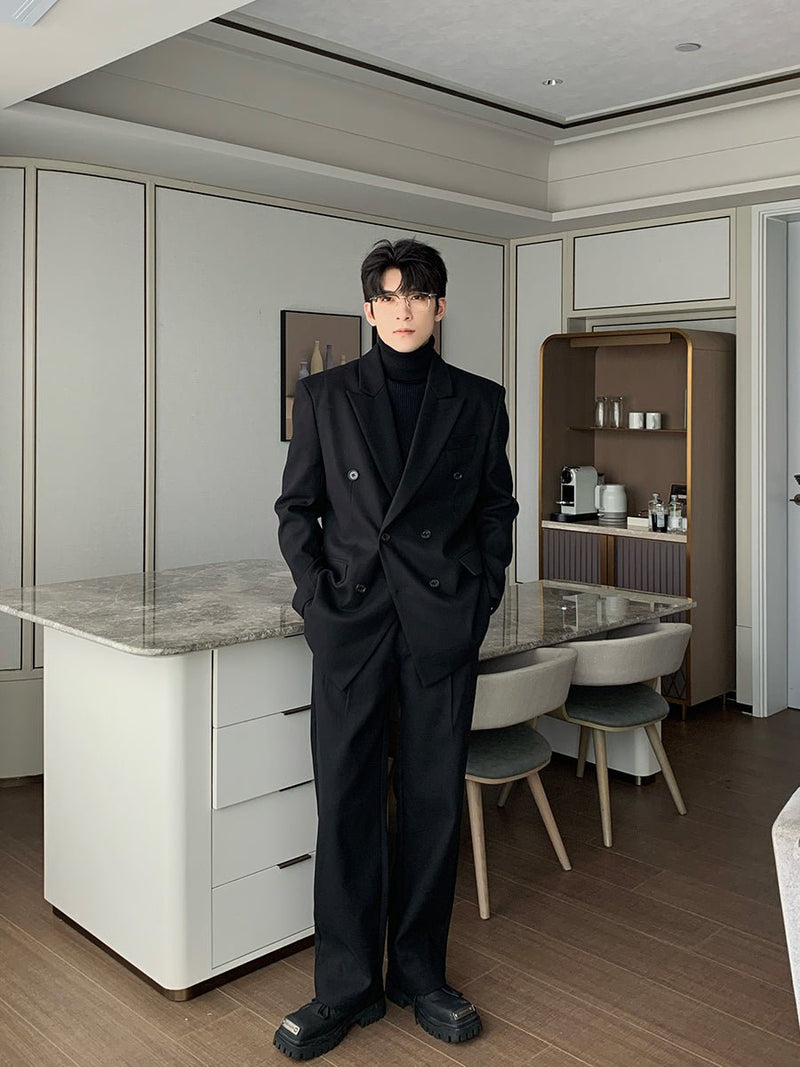 Loose suit jacket pants or2358 - ORUN