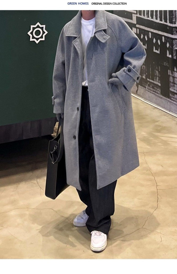 Middle length Chester coat or2387 – 韓国メンズファッション通販