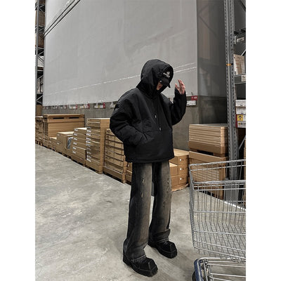 Nylon Kangaroo Pocket Parker or2140 - ORUN