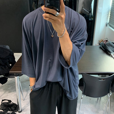 Over -size ice silk T -shirt or1656 - ORUN