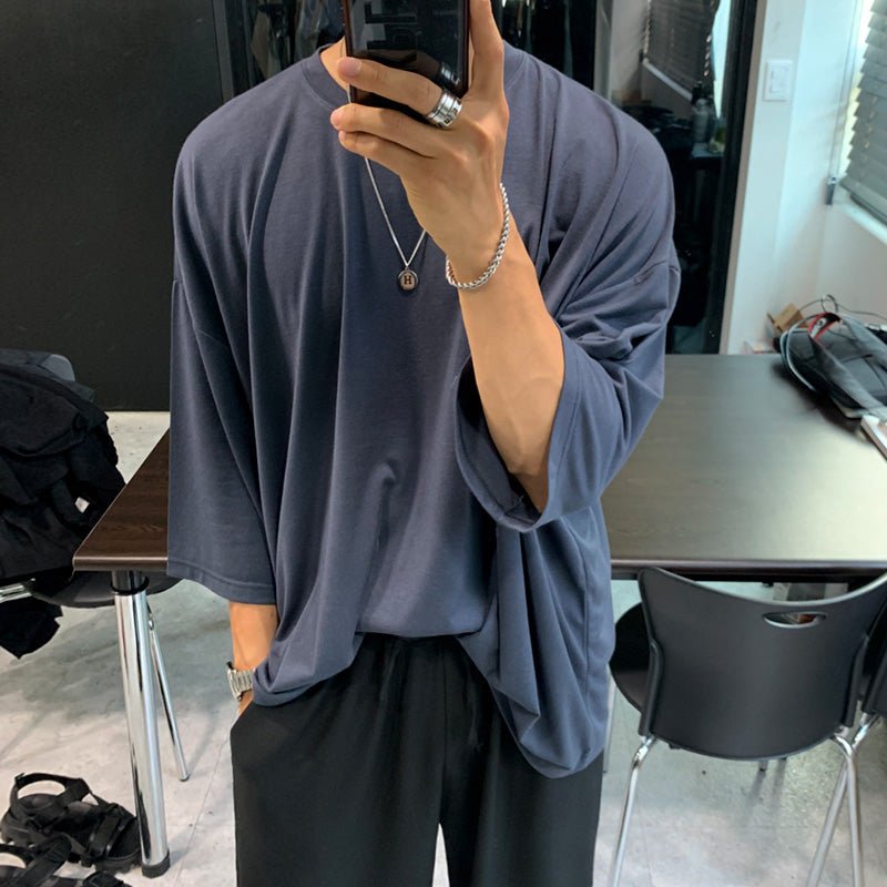Over -size ice silk T -shirt or1656 - ORUN