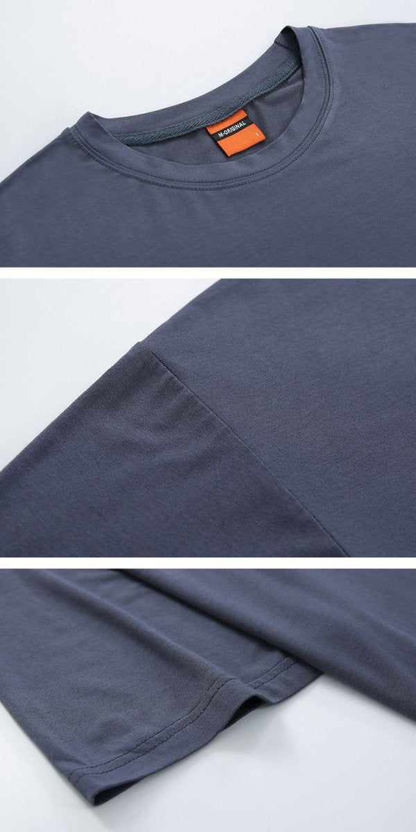Over -size ice silk T -shirt or1656 - ORUN