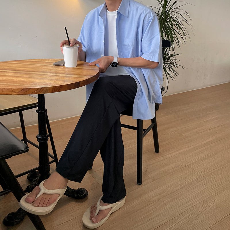 Over -size short sleeve shirt or1361 - ORUN