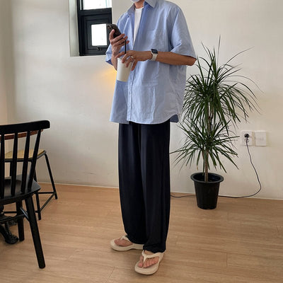 Over -size short sleeve shirt or1361 - ORUN