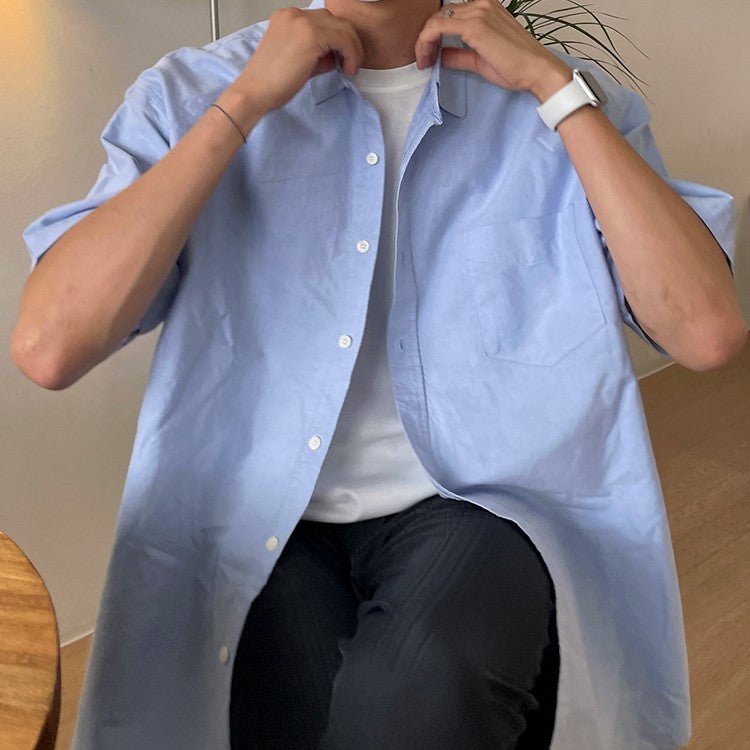 Over -size short sleeve shirt or1361 - ORUN