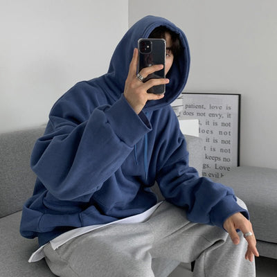 Over -size sweat hoodie or2675 - ORUN