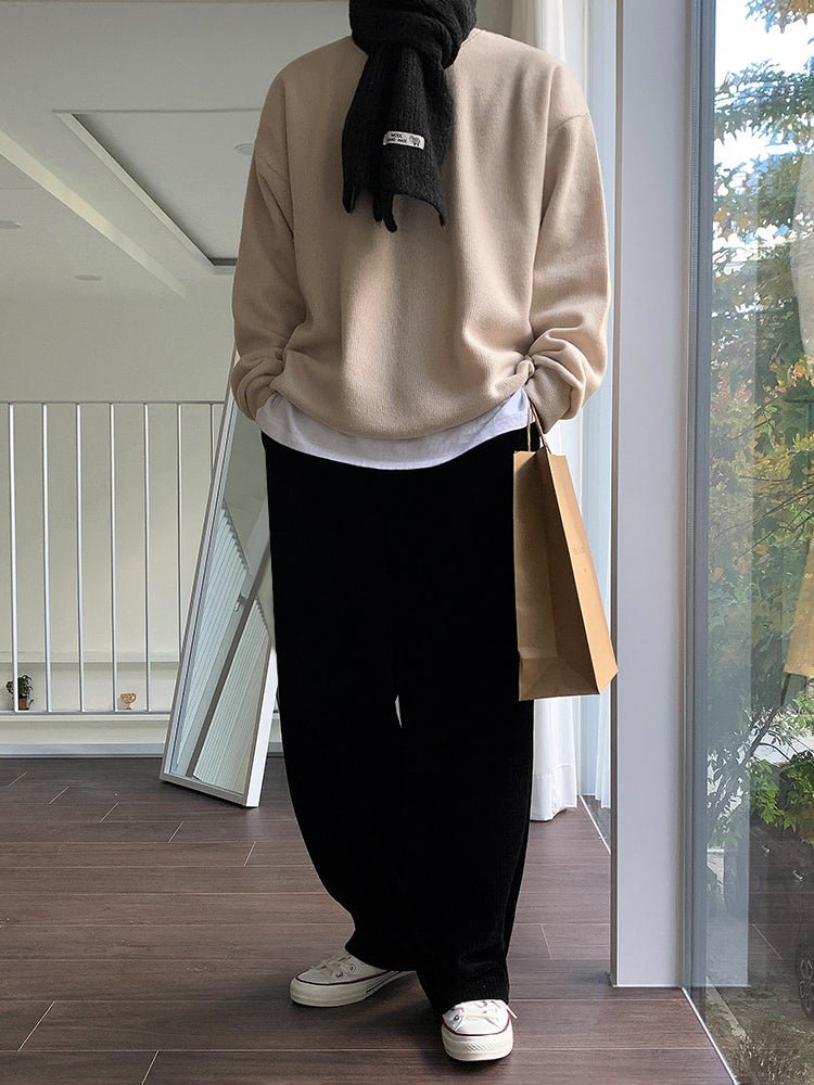 Plain crew neck sweatshirt or2304 - ORUN