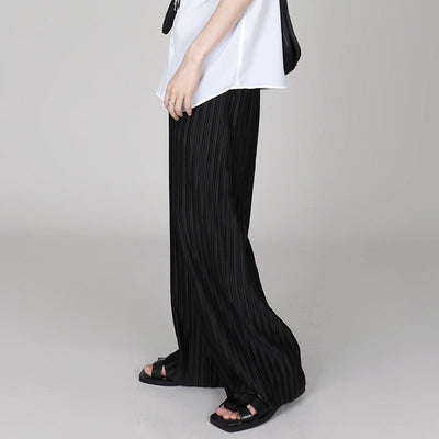 Pleated straight pants or1664 - ORUN
