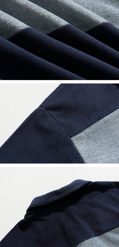 Polo color long -sleeved sweatshirt or2037 - ORUN