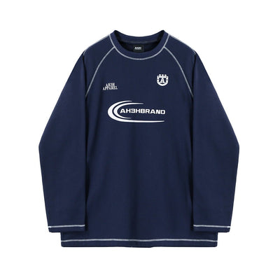 Round neck print trainer or1345 - ORUN