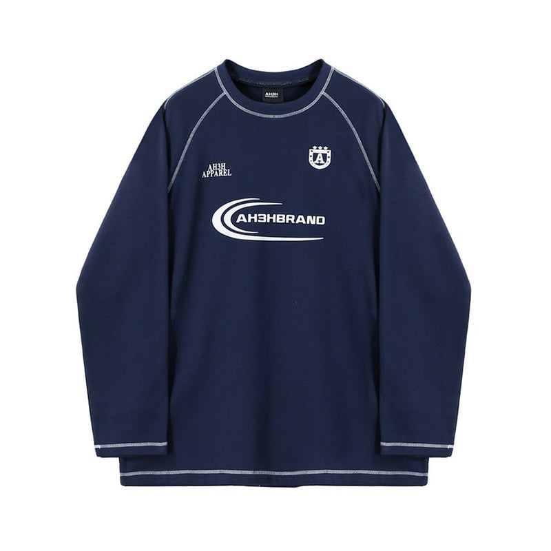 Round neck print trainer or1345 - ORUN