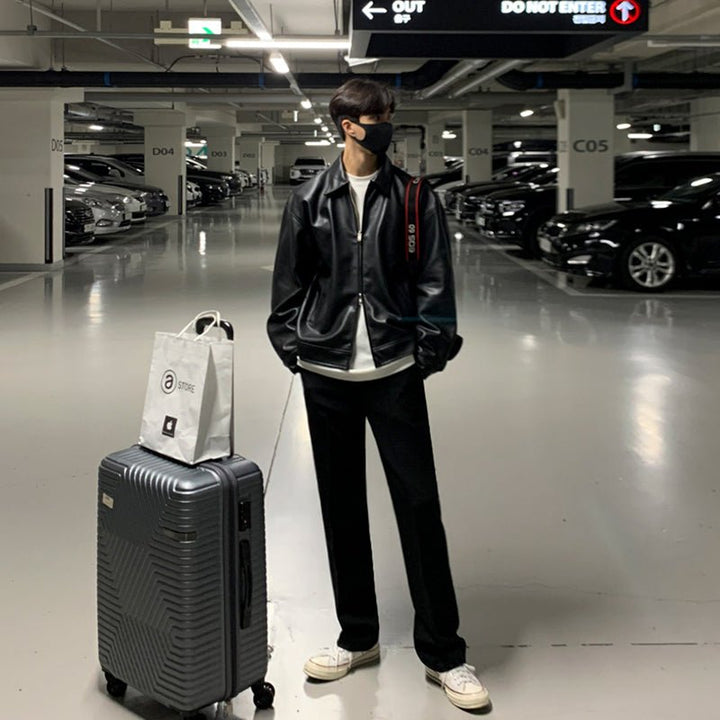 じゅん　ORR 韓国ブランド　/サイズS Short leather jacket or2035 – 韓国メンズファッション通販