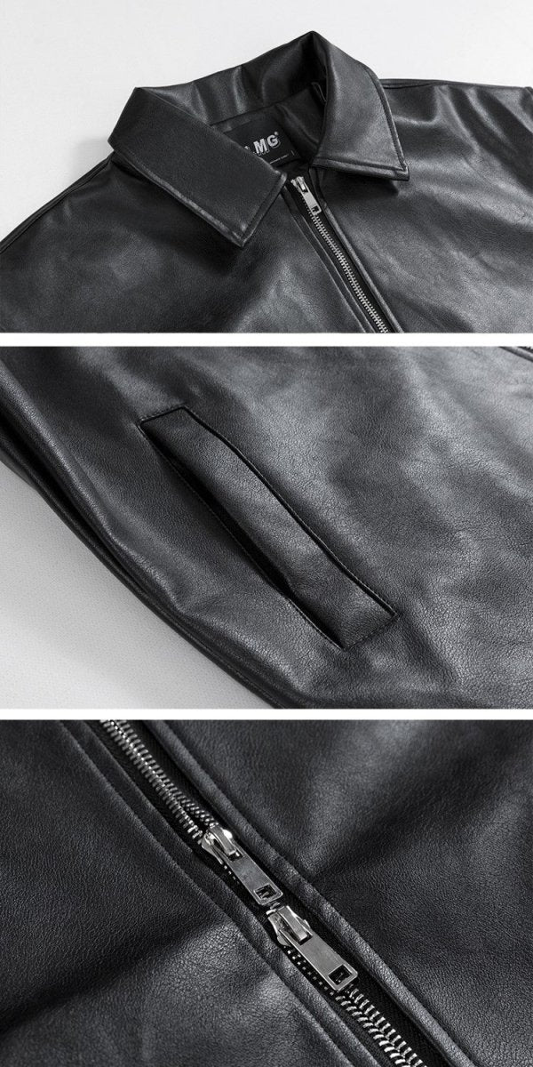 Short leather jacket or2035 - ORUN