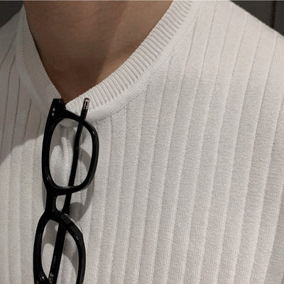 Short -sleeved knit shirt or1360 - ORUN