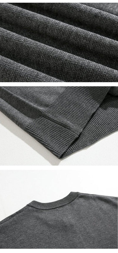 Short -sleeved knit T -shirt or1304 - ORUN