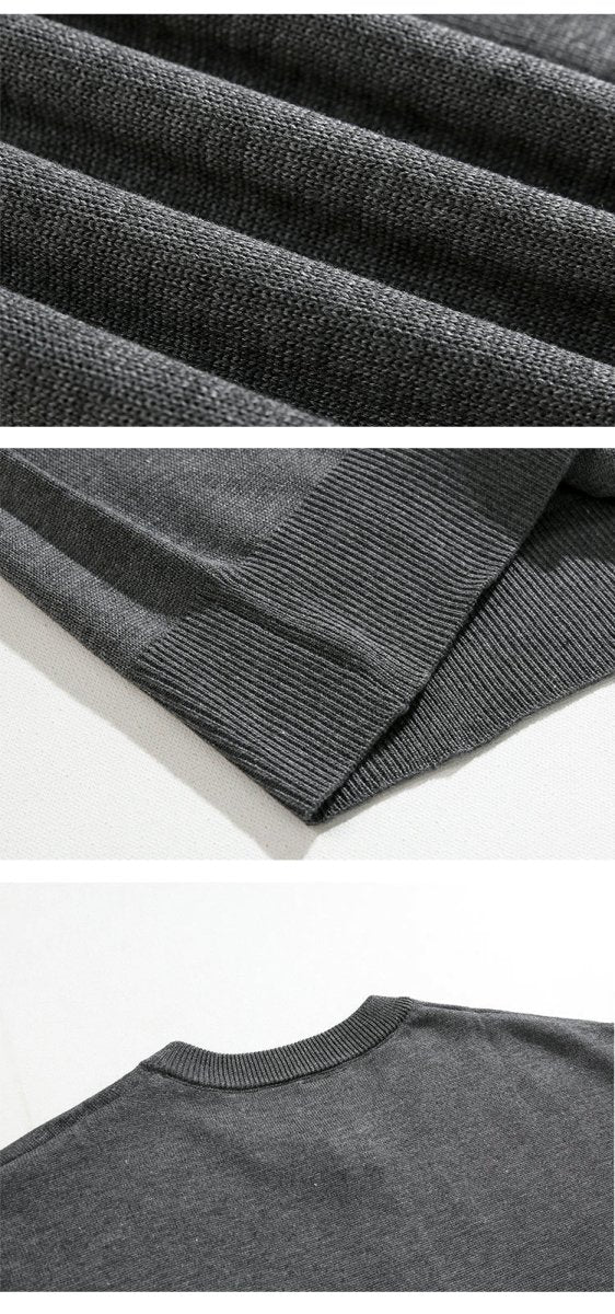 Short -sleeved knit T -shirt or1304 - ORUN