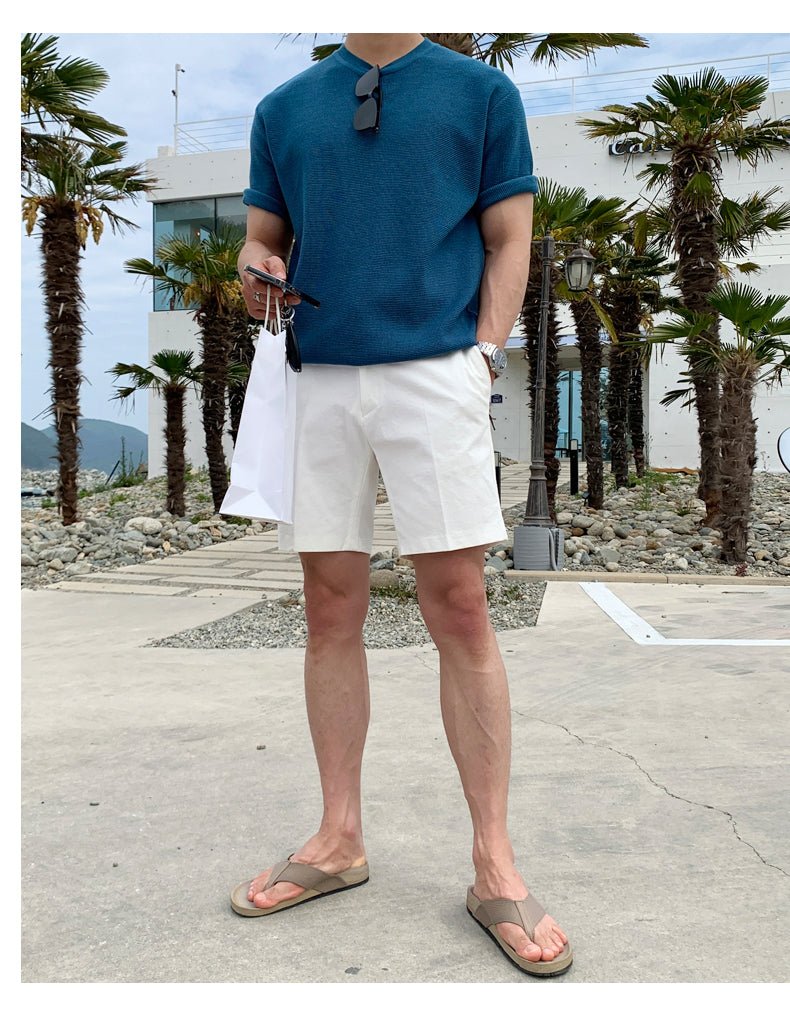 Short -sleeved plain T -shirt or1594 - ORUN