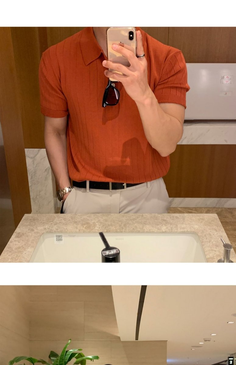 Short -sleeved polo shirt or1504 - ORUN