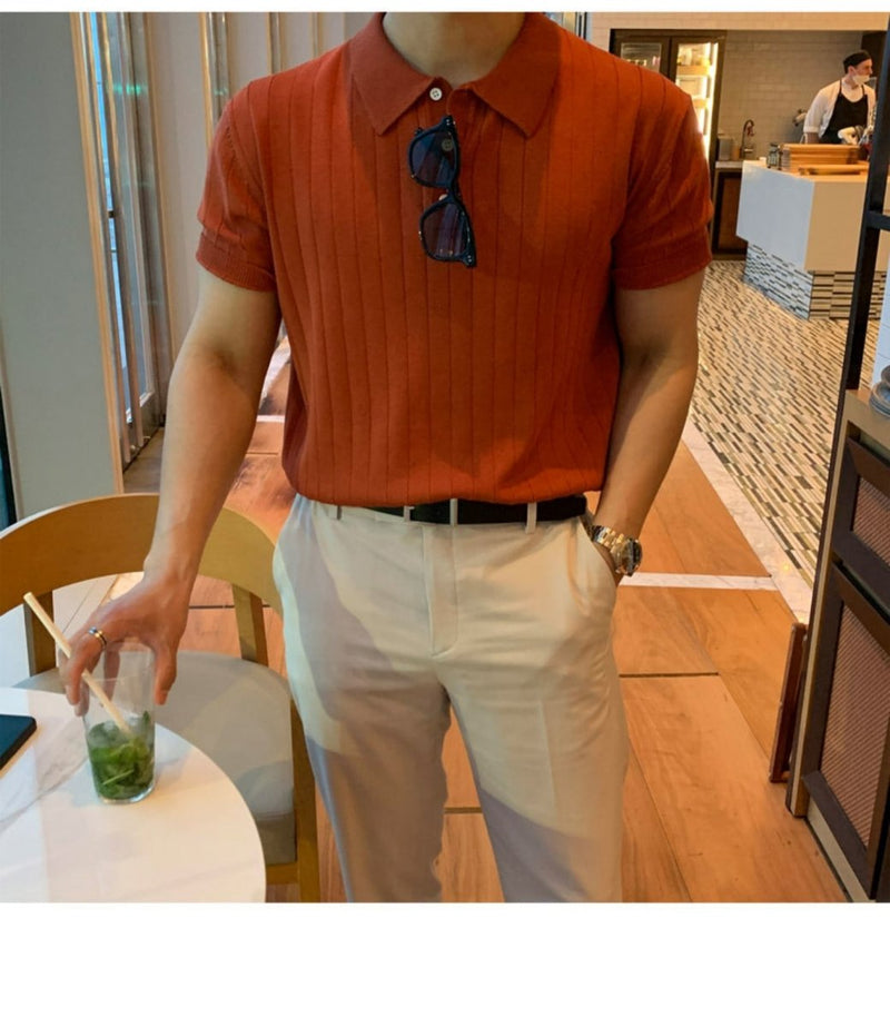 Short -sleeved polo shirt or1504 - ORUN
