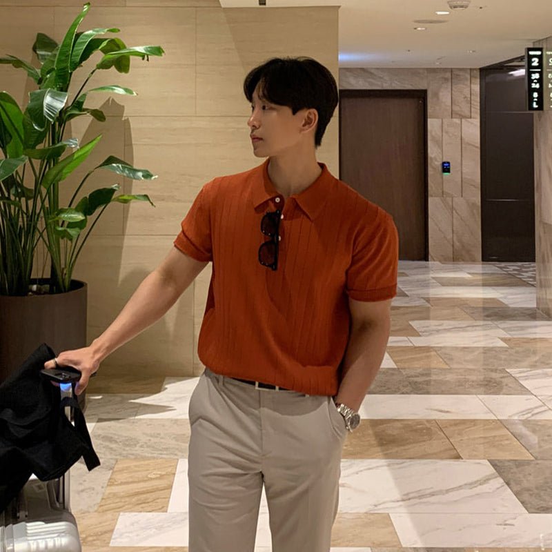 Short -sleeved polo shirt or1504 - ORUN