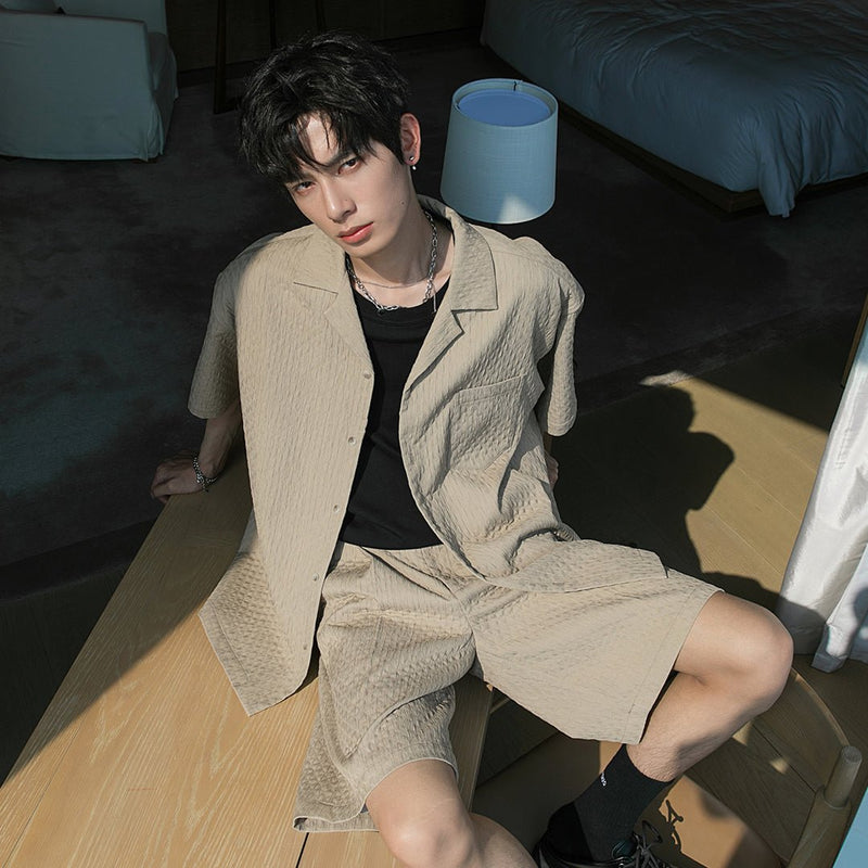 Short -sleeved shirt set up or1553 - ORUN