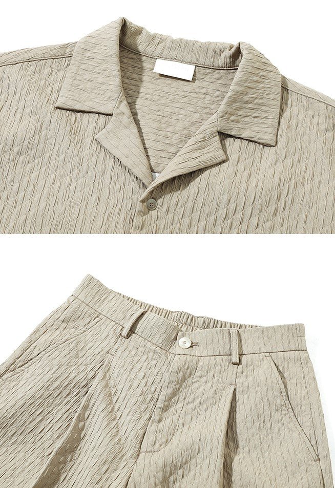 Short -sleeved shirt set up or1553 - ORUN