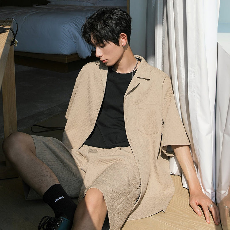Short -sleeved shirt set up or1553 - ORUN