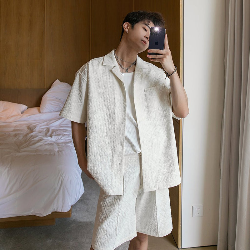 Short -sleeved shirt set up or1553 - ORUN