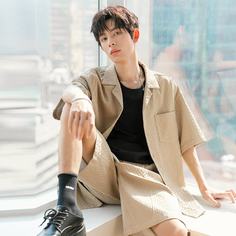 Short -sleeved shirt set up or1553 - ORUN