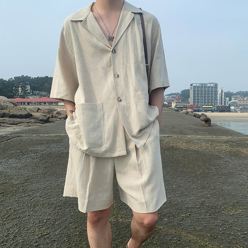 Short -sleeved shirt set up or1773 - ORUN