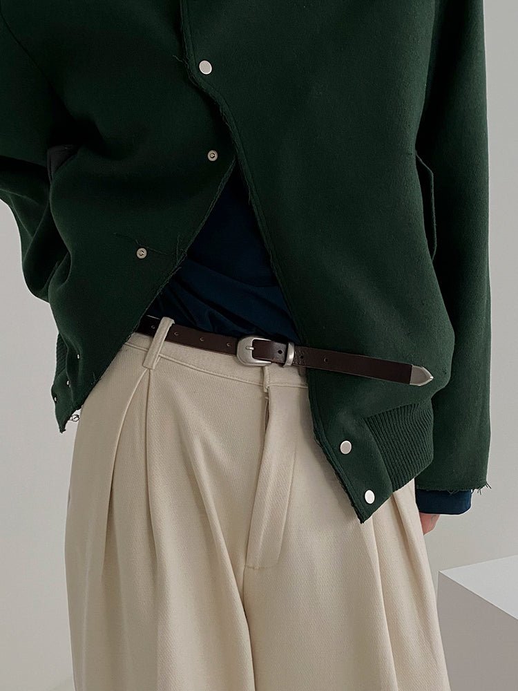 Silver Metal Buckle Belt or2906 - ORUN