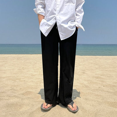 Solid straight slacks or1280 - ORUN
