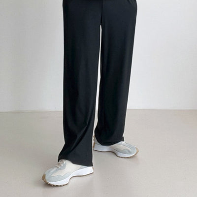 Solid straight slacks or1280 - ORUN