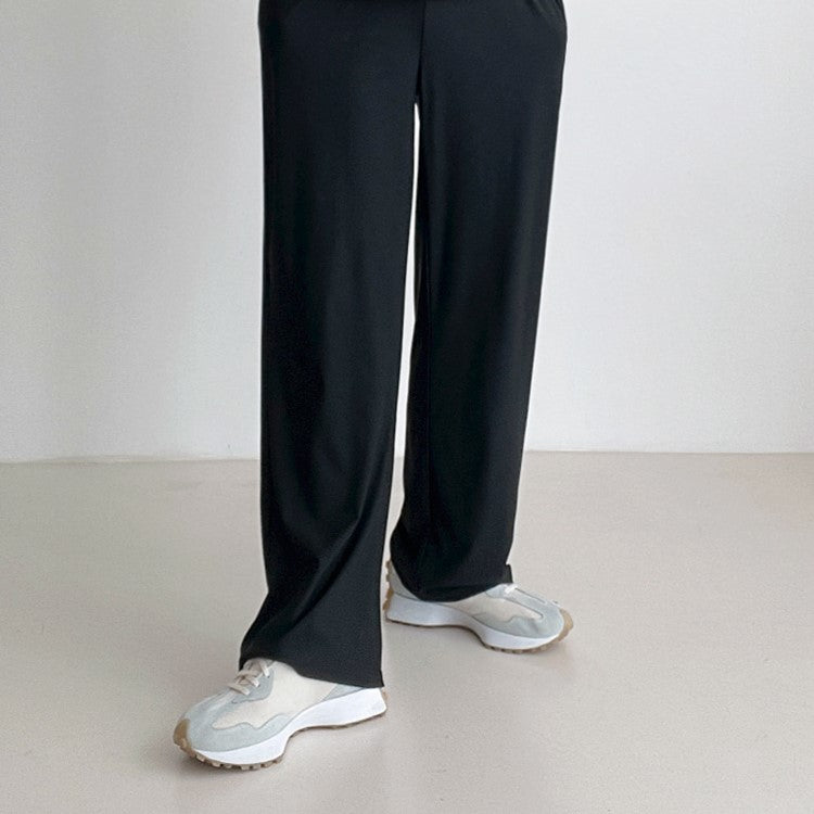 Solid straight slacks or1280 - ORUN