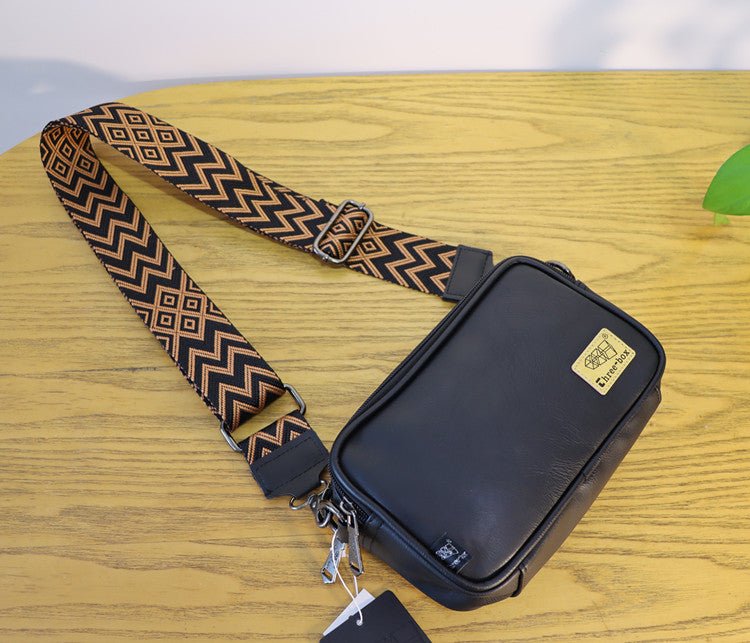 Square leather shoulder bag or2462 - ORUN