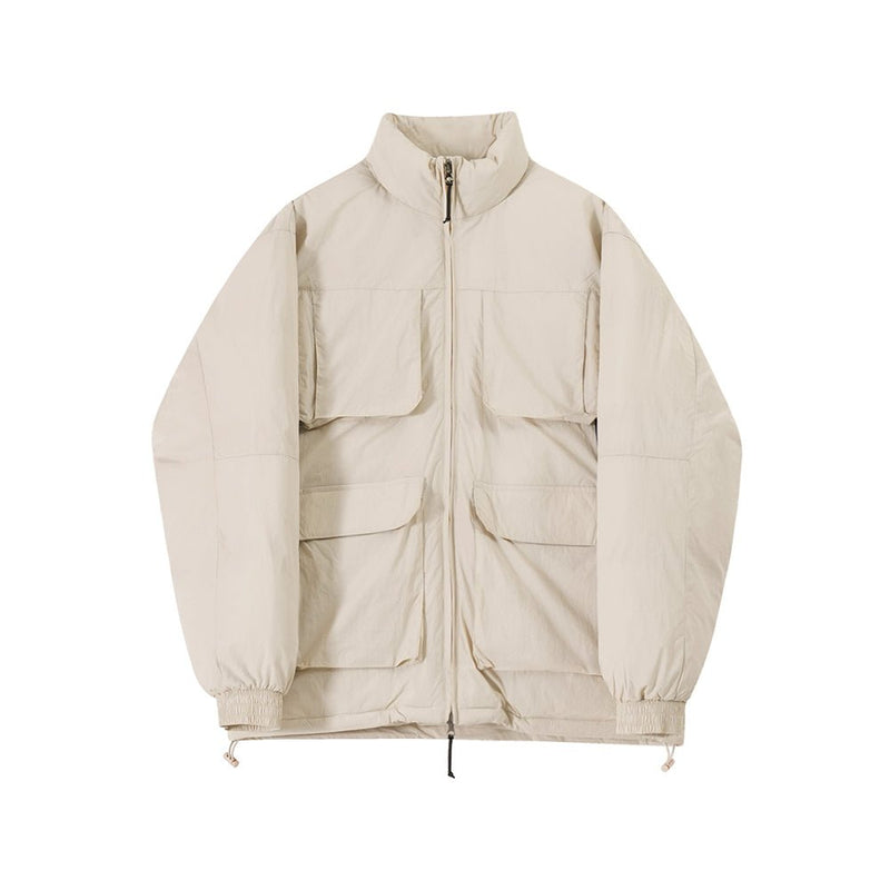 Stand collar pocket down coat or2415 - ORUN