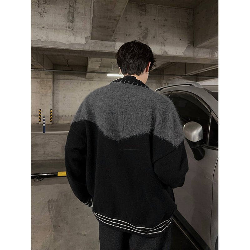 Stitch knit jacket or2426 - ORUN