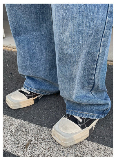 Straight casual denim pants or2165 - ORUN