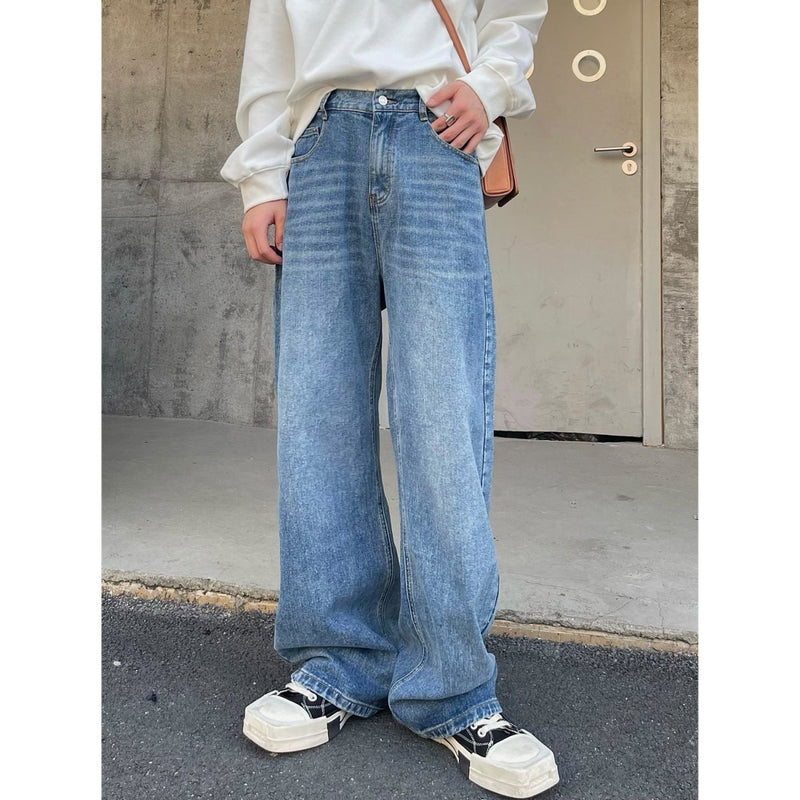 Straight casual denim pants or2165 - ORUN