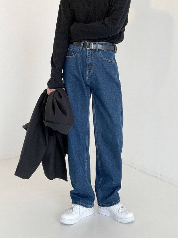 Straight loose denim pants or2725