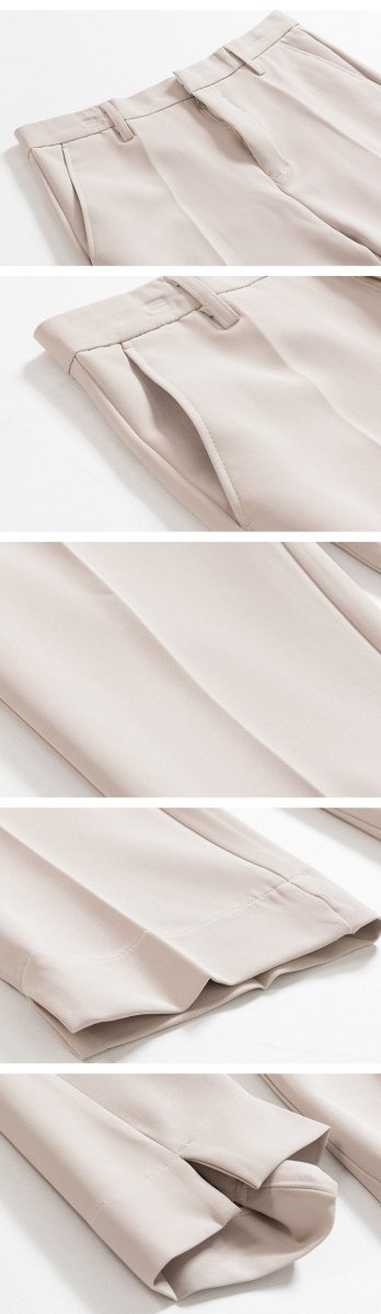 Straight slim slacks or1899 - ORUN