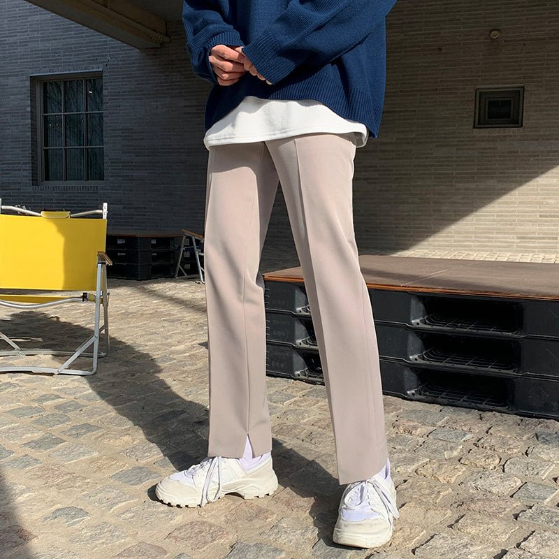 Straight slim slacks or1899 - ORUN