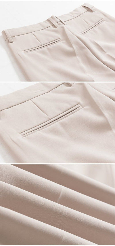 Straight slim slacks or1899 - ORUN