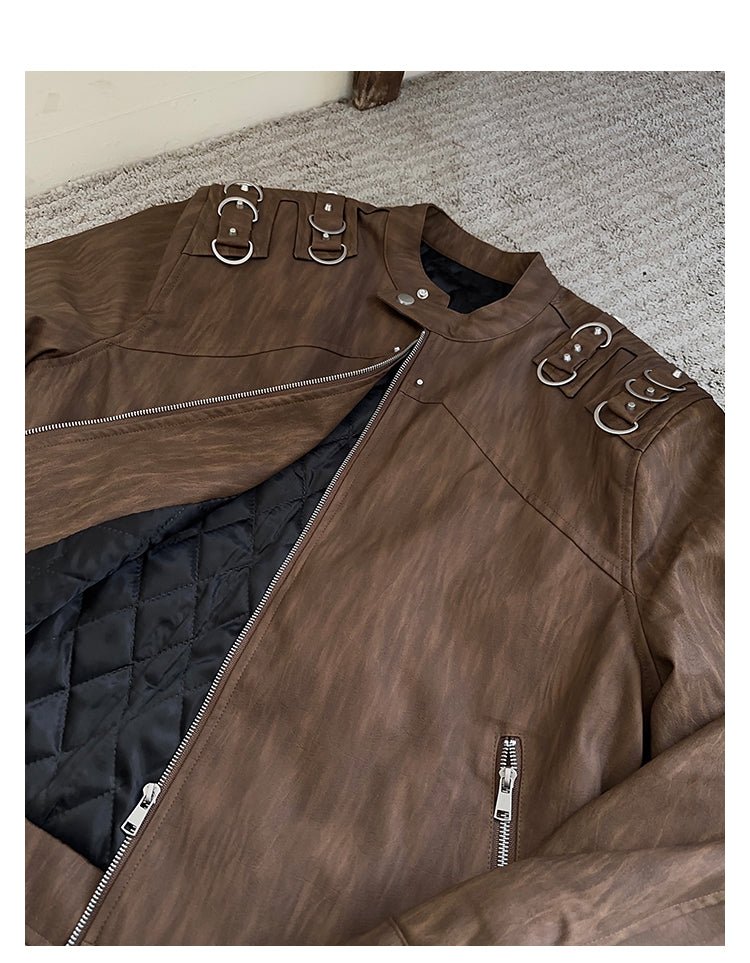 Texture design casual jacket or2377 - ORUN
