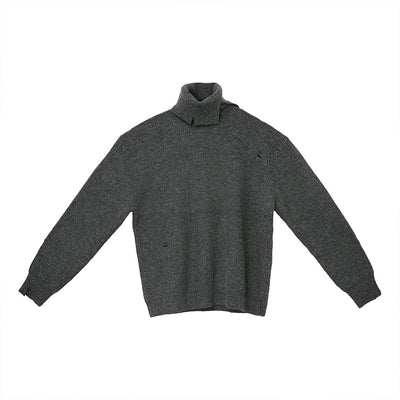 Turtle neck design knit sweater or2244 - ORUN