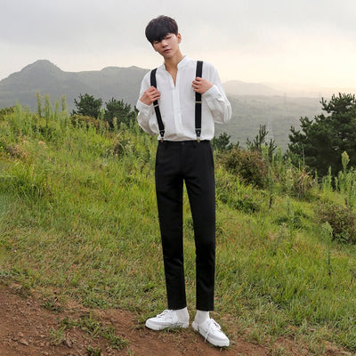 V -neck long -sleeved shirt or1579 - ORUN